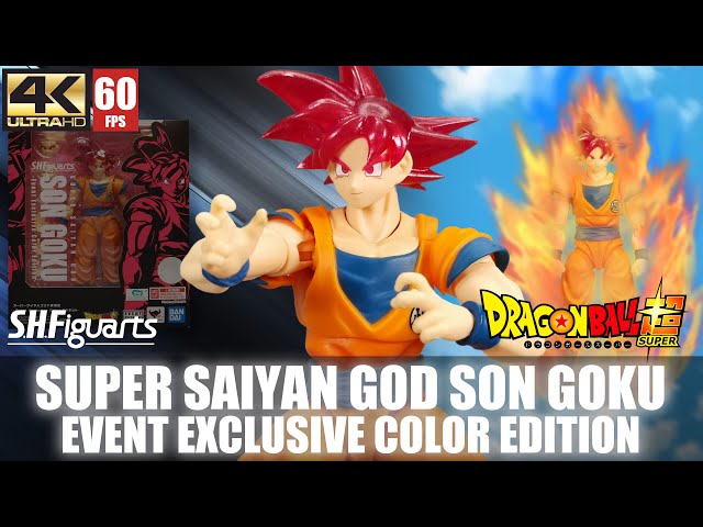 REVIEW : S.H.Figuarts Super Saiyan God Son Goku - Event Exclusive