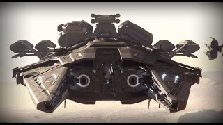 Star Citizen  Javelin Piloting and interior strolling