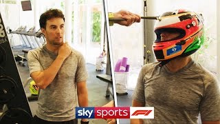 In the gym with an F1 driver | At home with Sergio Perez