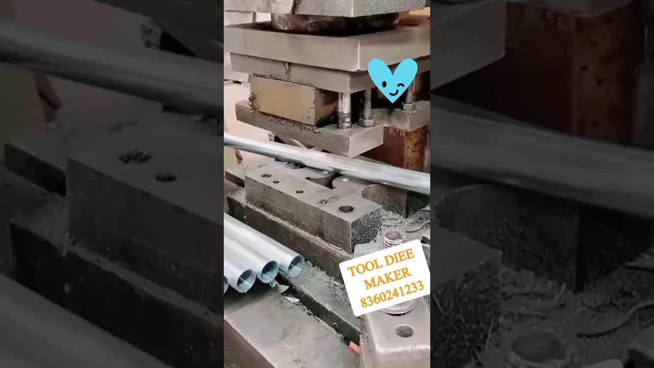 Thimble tool | round pipe flat + radius cutting + hole | tool diee maker 8360241233 