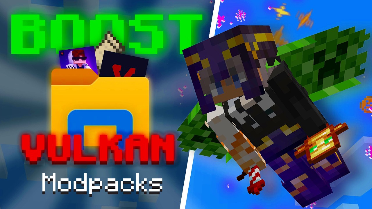 Vulkan Modpack BOOST FPS VULKAN MODPACK MINECRAFT 1.21.11 NEW 2026 - YouTube