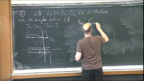 Serguei Ivachkovitch - Method of pseudoholomorphic curves and applications (Part 4)