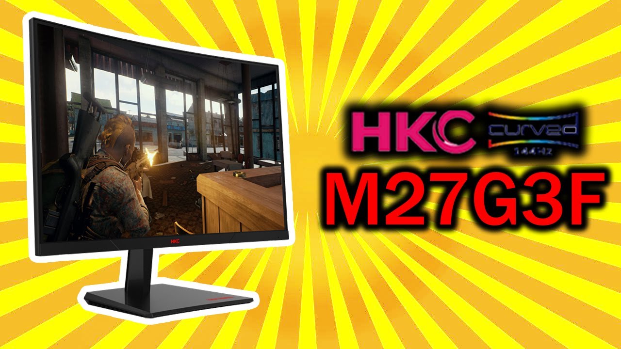 HKC M27G3F Review - youtube