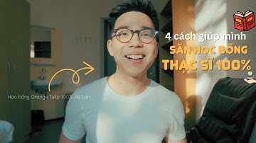 Cách mình đạt HỌC BỔNG 100% DU HỌC thạc sĩ 🎓