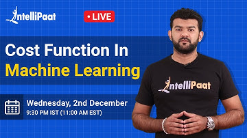 Cost Function Machine Learning | Cost Function In Machine Learning With Example | Intellipaat
