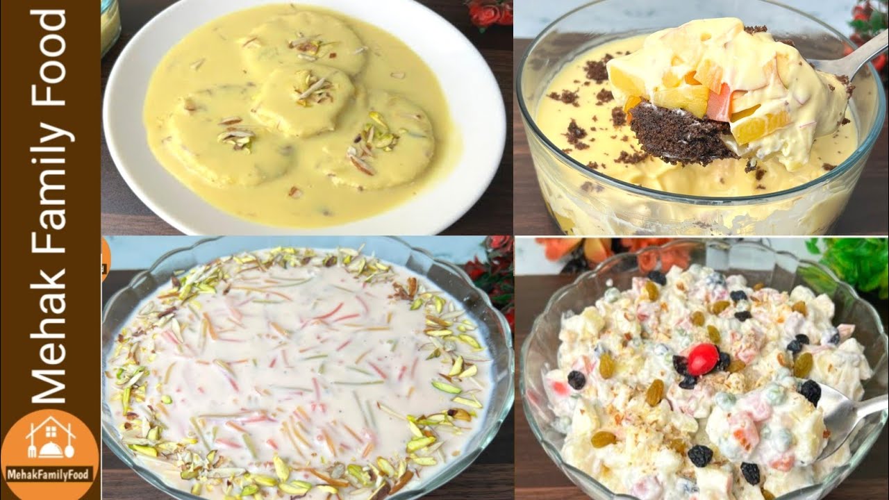 Dessert Recipes Ramadan/Eid Special by (Mehak Family Food)