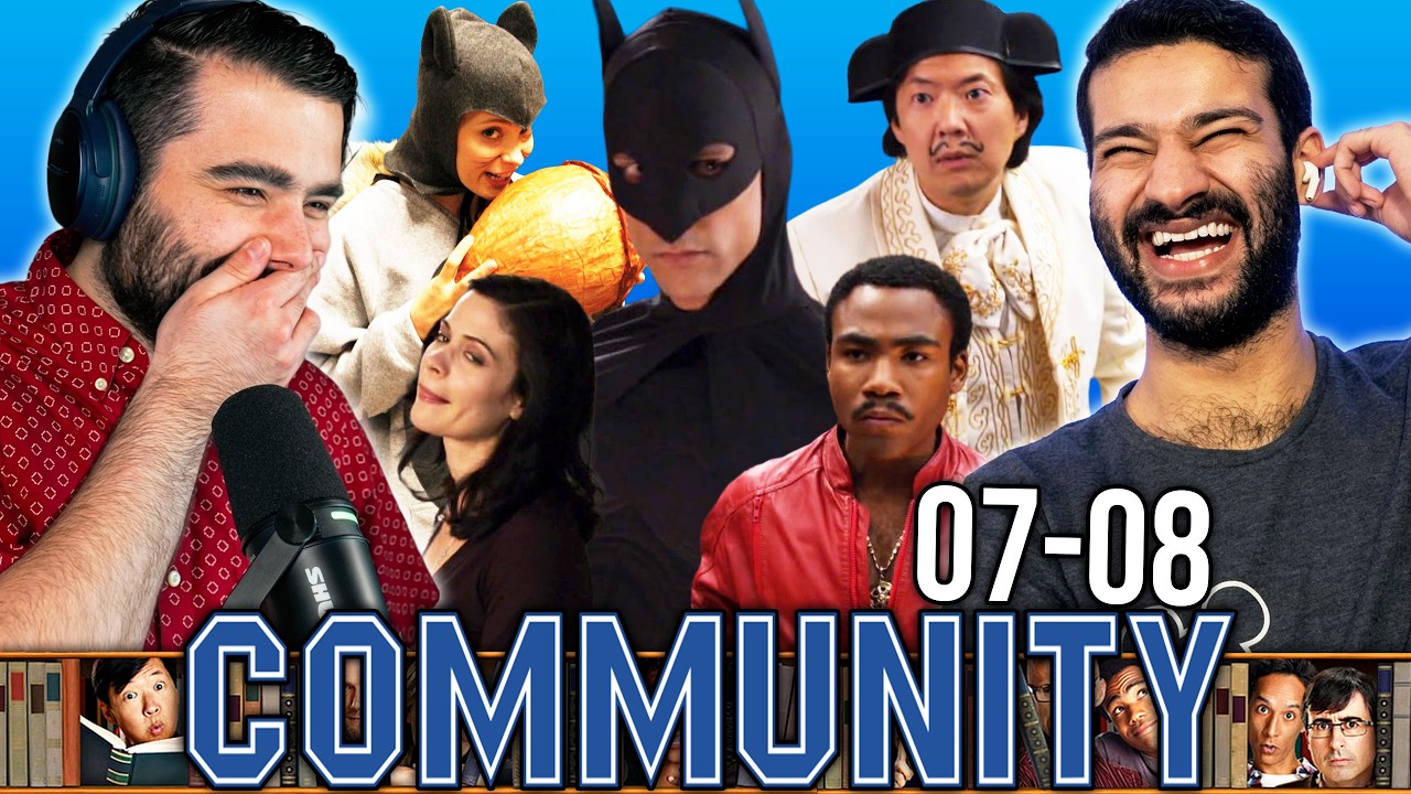 Reacting to COMMUNITY EPISODE 7 AND 8 For the FIRST TIME! INTRODUCTION TO STATISTICS