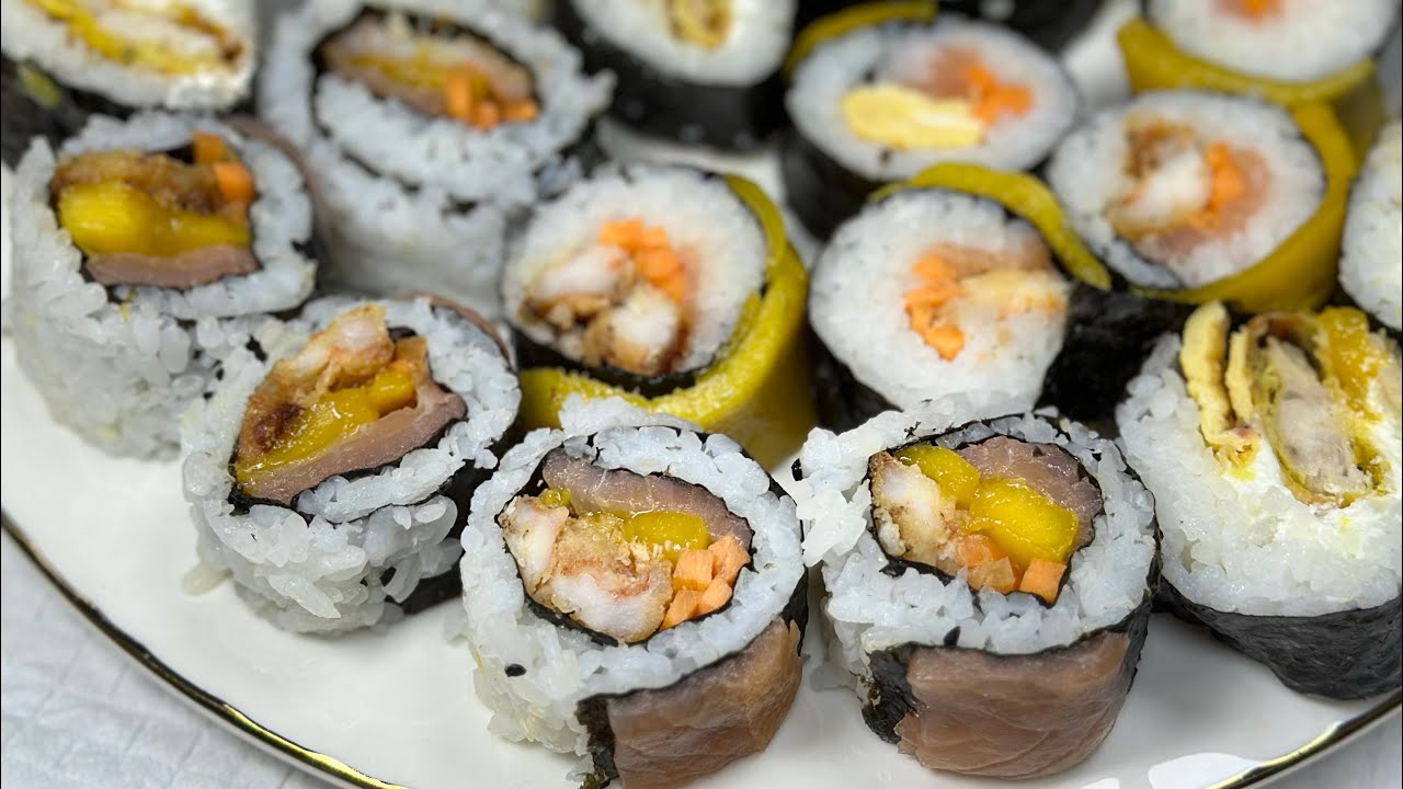 سوشي ألذ من المطاعم: أسرار تحضيره في المنزل  DIY Sushi: Easy Guide to Pro Rolls