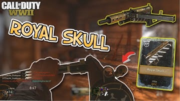 STEN ROYAL SKULL Gameplay Call of Duty WW2