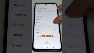 Change default Apps on XIAOMI, REDMI 🤩 Miui 12,13 #xiaomi #redmi #miui