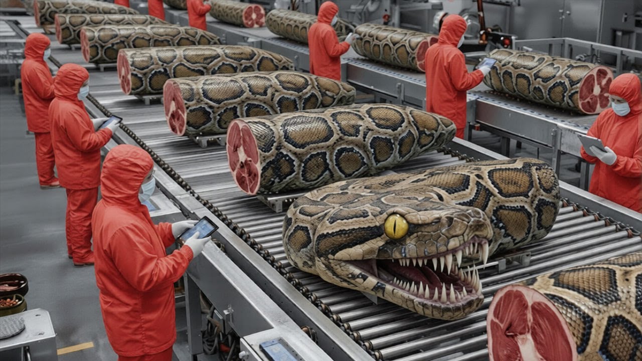 Inside the AI Python Farming Industry – From Breeding to Global Export ...