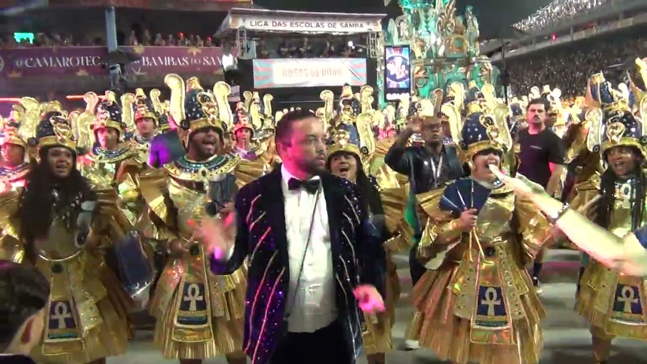 DESFILE OFICIAL ROSAS DE OURO BATERIA COM IDENTIDADE CARNAVAL 2026