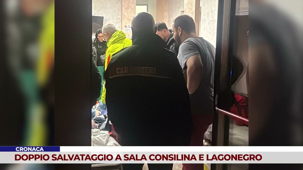 CRONACA. DOPPIO SALVATAGGIO A SALA CONSILINA E LAGONEGRO