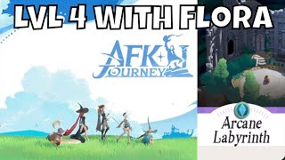 Afk Journey - Trying Florabelle On/LVL 4 Labyrinth/30 Summons