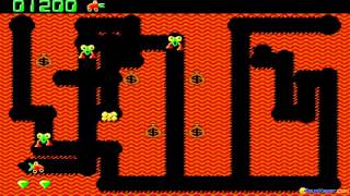 Digger (remake) gameplay (PC Game, 1992)