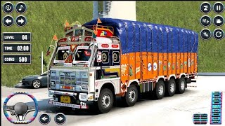 Indian Cargo Truck Driving 3D Game - Indian Lorry Cargo Truck Game - Android Gameplay  screenshot 4