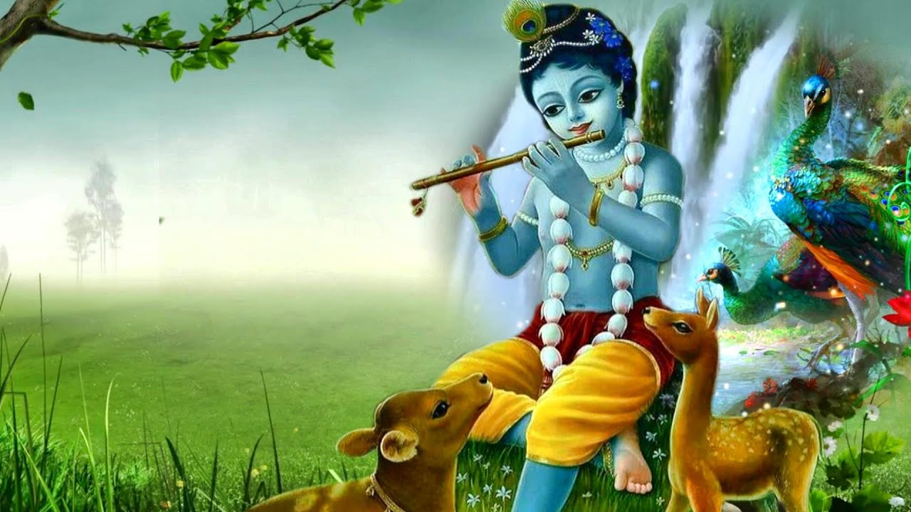 Krishna Flute Music For Positive Energy,Meditation Flute,Flute Music Relaxing,yoga,Indian Flute*222
