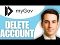 How to Delete a MyGov Account