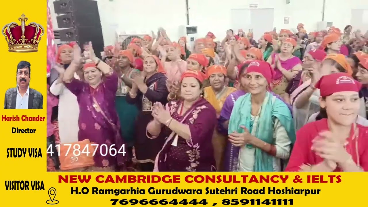 Under the guidance of Baba Rangad Badshah Banga today at City Center Police Line Road Hoshiarpur