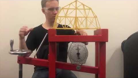 Structures I Project - Video Presentation of Spaghetti Bridge Building