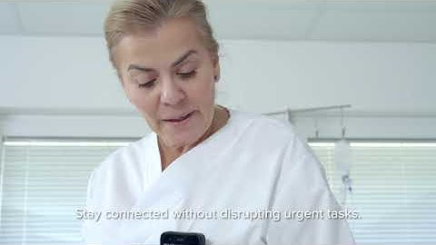 Ascom Myco 4: Touch-Free Interaction