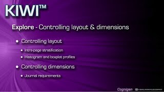 KIWI™ 3 Explore Tutorial - Layout & Dimensions