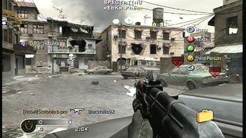 Call of Duty 4 HACKER! God Mode! UFO Mode!
