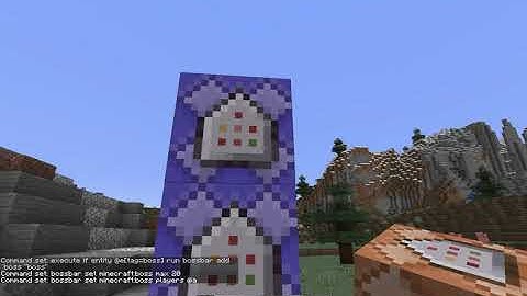 Minecraft Command Blocks: How to Make a Bossbar Linked to Mob Health