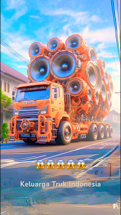 Brewog Audio Karnaval Truk Sound Horeg, Papap Dol Xe tải Truck Horn, Truck Collection 🚒🚚🚛🔈📣🔥