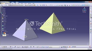 made pyramid in catia V5