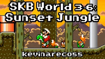 SMF Custom Level: "SKB WORLD 3-6: SUNSET JUNGLE" - By kevinareco55