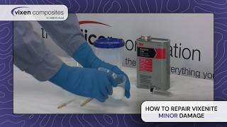 How to Repair Vixenite Minor Damage | Vixen Composites Repair Tutorial