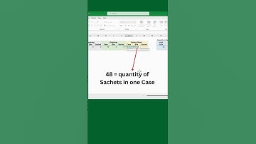 How to use Excel Quotient Function for 3D Stock Card #excel #exceltutorial