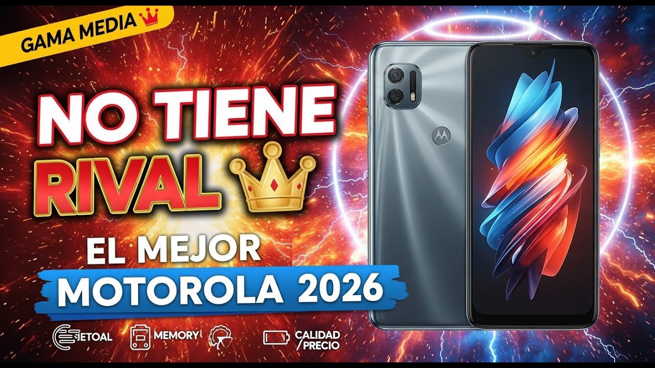 Motarola Rival NO TIENE RIVAL – el MEJOR celular GAMA MEDIA de MOTOROLA en 2026 - YouTube