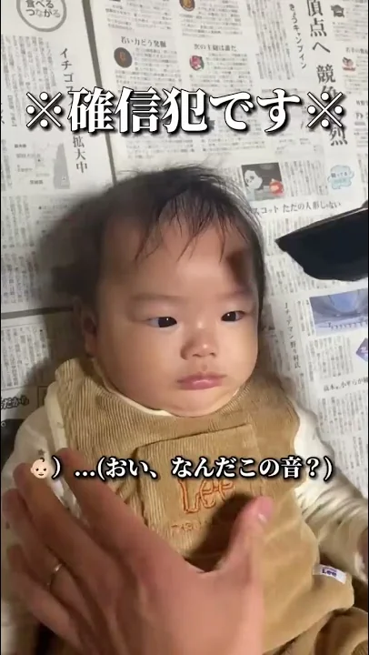 子供が坊主にした