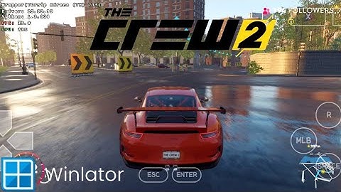 The Crew 2 on Android Winlator Bionic 2.7.2 Poco F6
