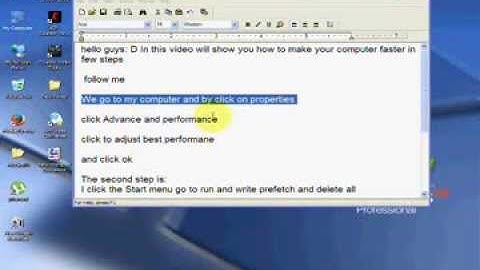 How To Make Windows xp Run be Faster! 2014