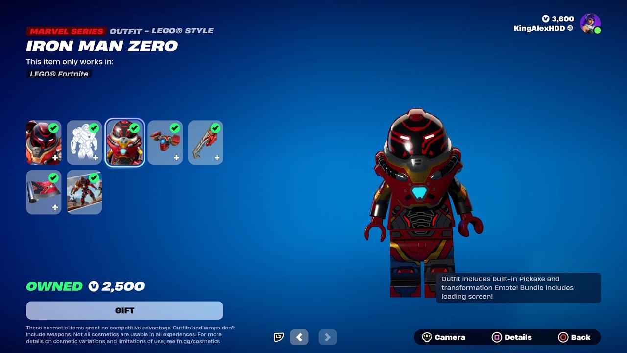 How I Got The New Iron Man Zero Skin Bundle NOW FREE in Fortnite! (LEGO ...