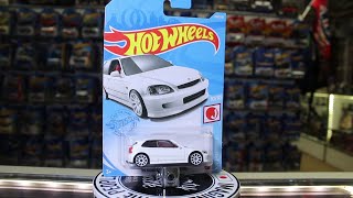 Hot Wheels '99 Honda Civic Type R (EK9) Unboxing! / Mainline / White / J-Imports