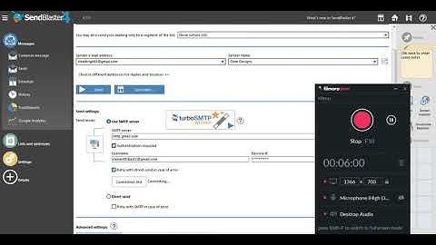 How To Use EMAIL SendBlaster 3 Pro Soft Solution