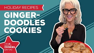Holiday Cooking & Baking Recipes: Gingerdoodles Cookies Recipe | 3rd Day of Christmas Cookies