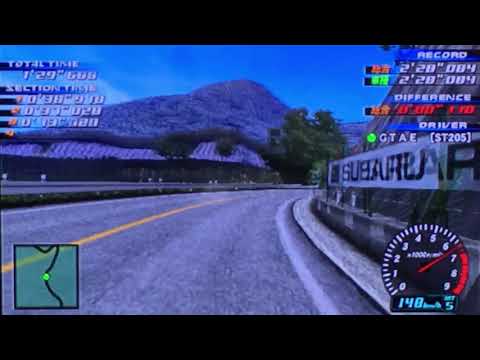 頭文字D PSP 赤城上り　晴れ　2'27"877 ST205