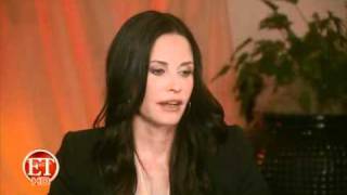 Courteney Cox and David Arquette ET Scream 4 Press Junket Interview