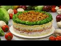 Салат "Грибная Поляна" (Слоёный салат на праздничный стол!) ☆ Марьяна Рецепты