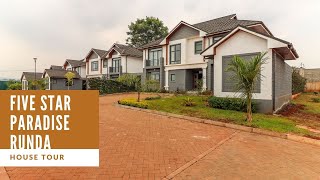 FIVE STAR PARADISE RUNDA : Touring a $ 500,000 Four Bedroom Luxury Villa in Kiambu