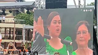 Inauguration of our beloved Vice president Inday Sara Duterte (June 19, 2022) at Davao City.