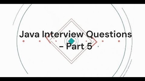 Java Interview Questions and Answers Part - 5 | Java Interview Preparation | Java try and catch