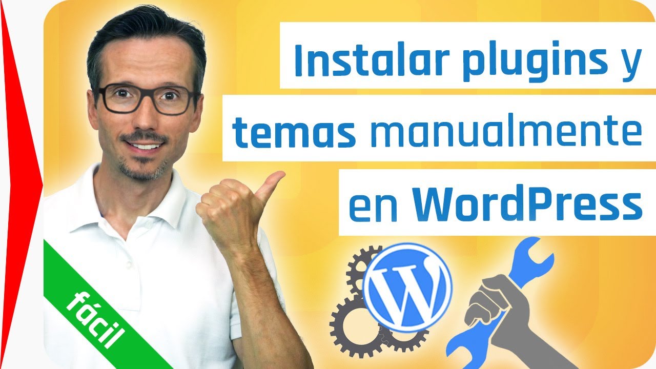 Instalar PLUGINS y TEMAS MANUALMENTE en WordPress 👈 - YouTube