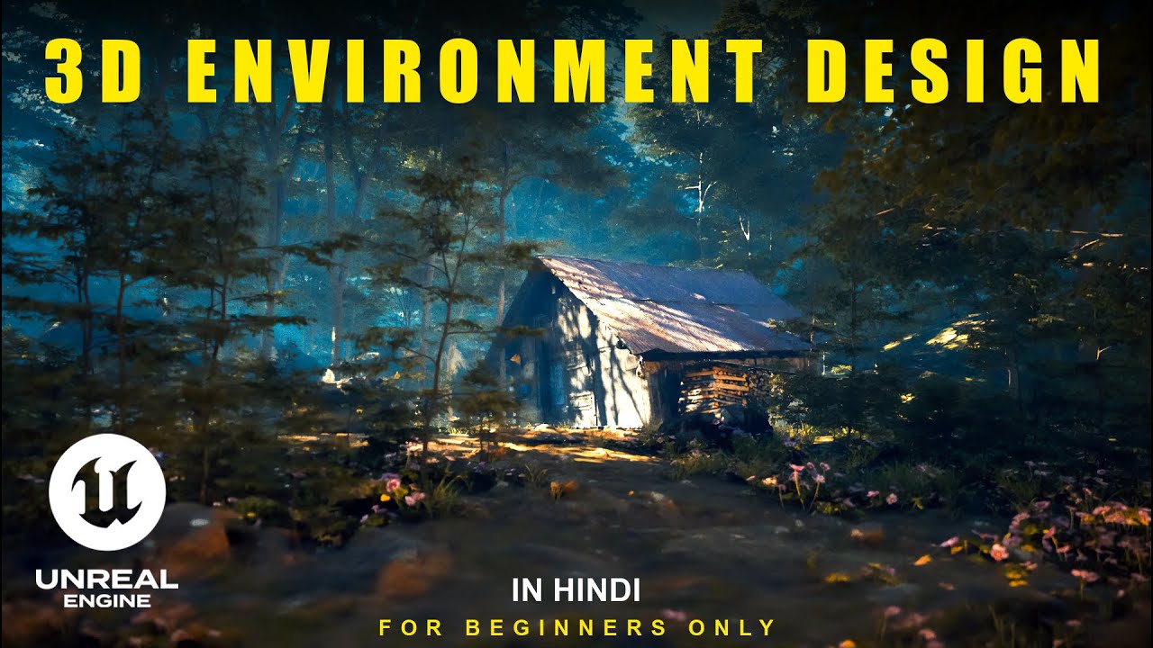 unreal engine 5 3d environment tutorial | Hindi | For Beginners - YouTube