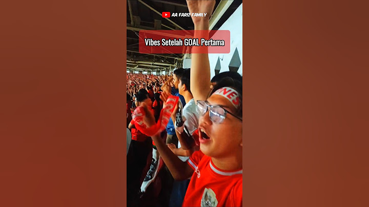 MENYALA! 🔥Vibes Goal Pertama Indonesia vs Arab Saudi di GBK